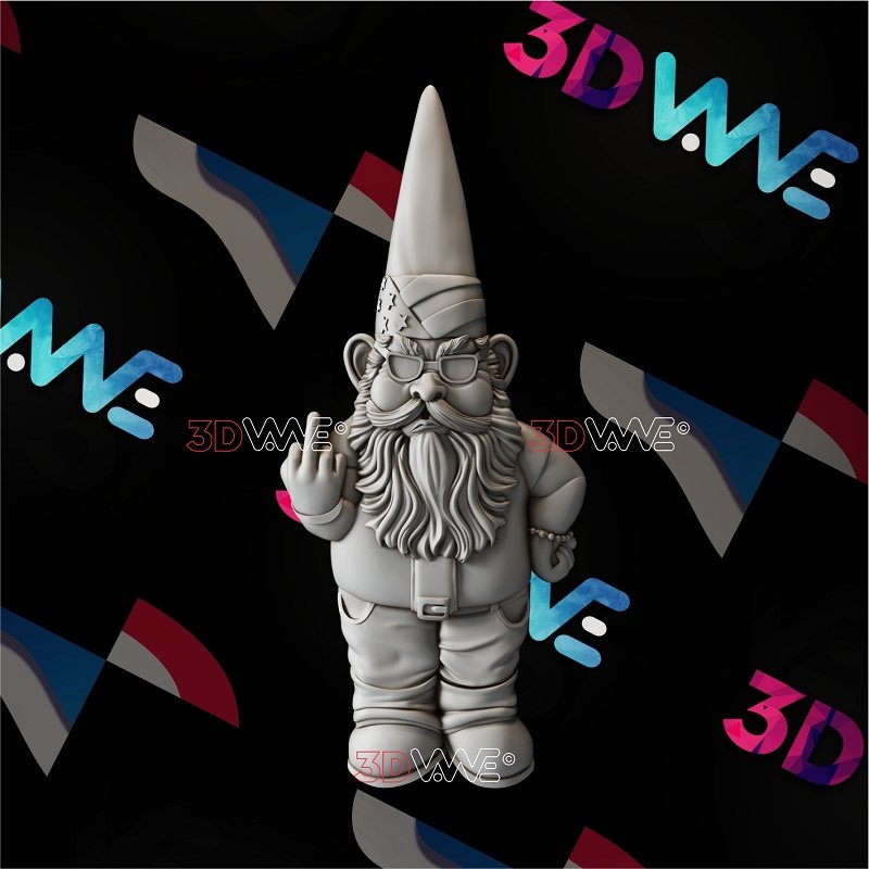 AMERICAN GNOME 3d stl 3DWave.us