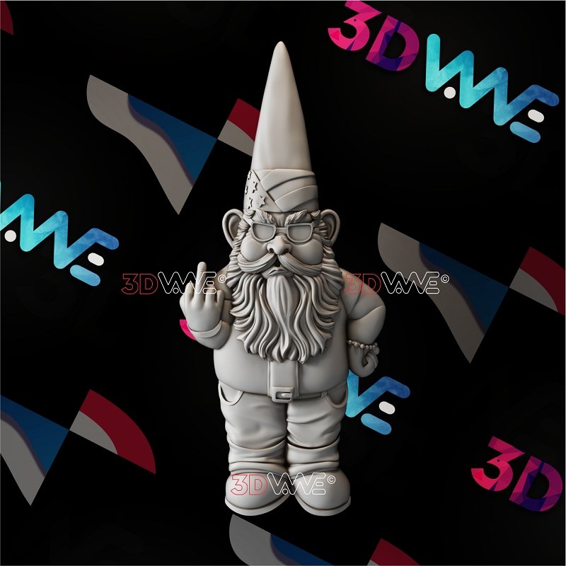 AMERICAN GNOME 3d stl 3DWave.us