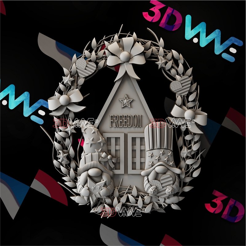 AMERICAN GNOMES 3d stl 3DWave.us