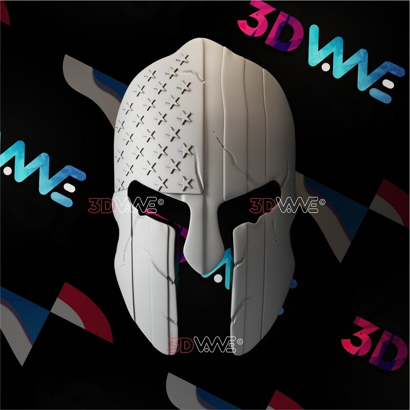 AMERICAN HELMET 3d stl 3DWave.us