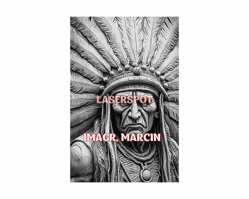 American native 3d illusion & laser-ready files - 3DWave.us