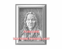 Thumbnail for American native 3d illusion & laser-ready files - 3DWave.us