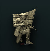 Thumbnail for AMERICAN PATRIOT 3D STL 3DWave