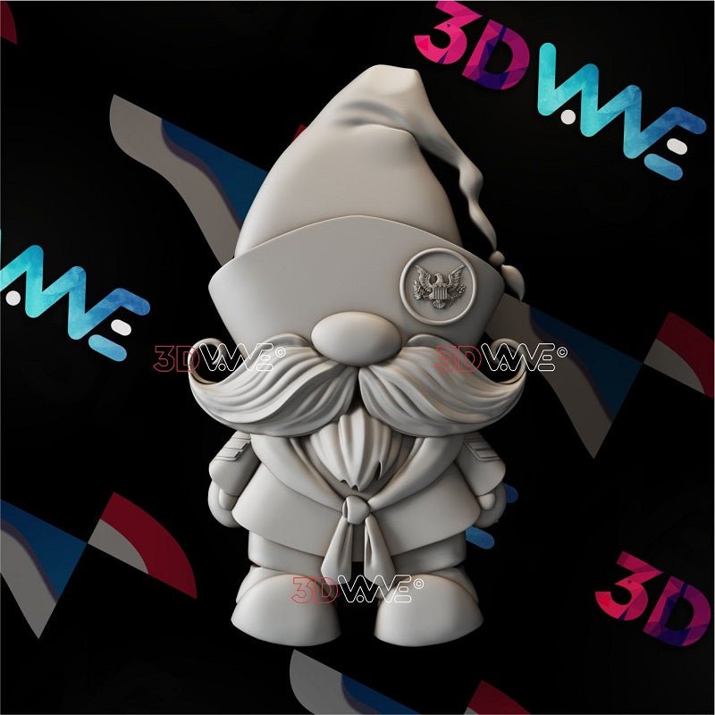 AMERICAN SAILOR GNOME 3d stl 3DWave.us