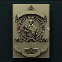 Thumbnail for AMERICAN SOLDIER 3D STL 3DWave