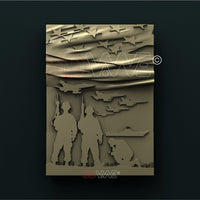 Thumbnail for AMERICAN SOLDIERS 3D STL 3DWave