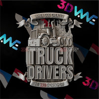 Thumbnail for AMERICAN TRUCK DRIVERS 3d stl 3DWave.us