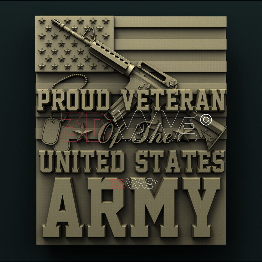 AMERICAN VETERAN 3D STL 3DWave
