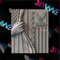 Thumbnail for AMERICAN VETERAN 3d stl 3DWave.us