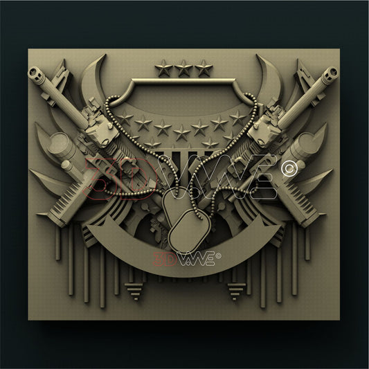 AMERICAN VETERAN 3D STL 3DWave