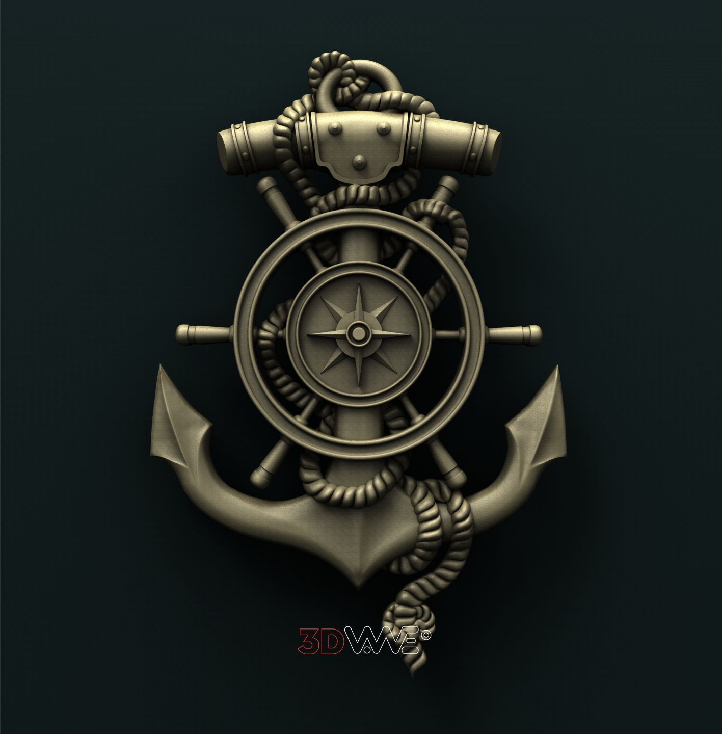 ANCHOR 3D STL 3DWave