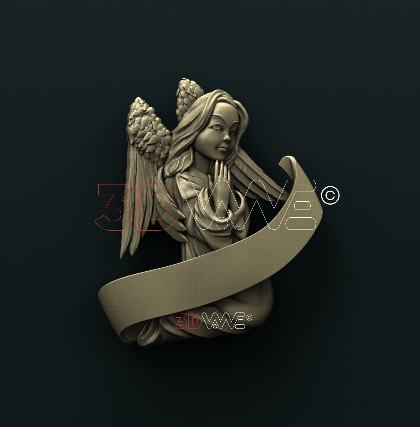 ANGEL 3D STL 3DWave