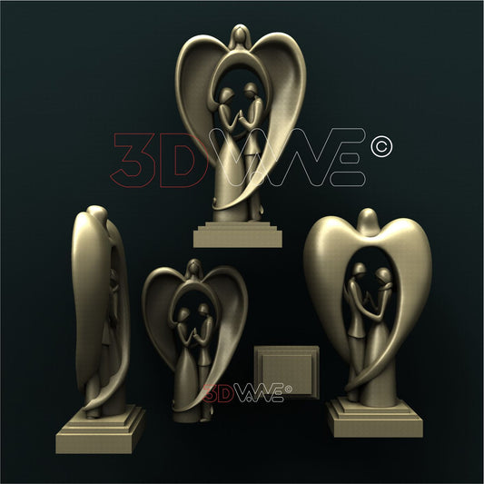 ANGEL AND A COUPLE 3DWave