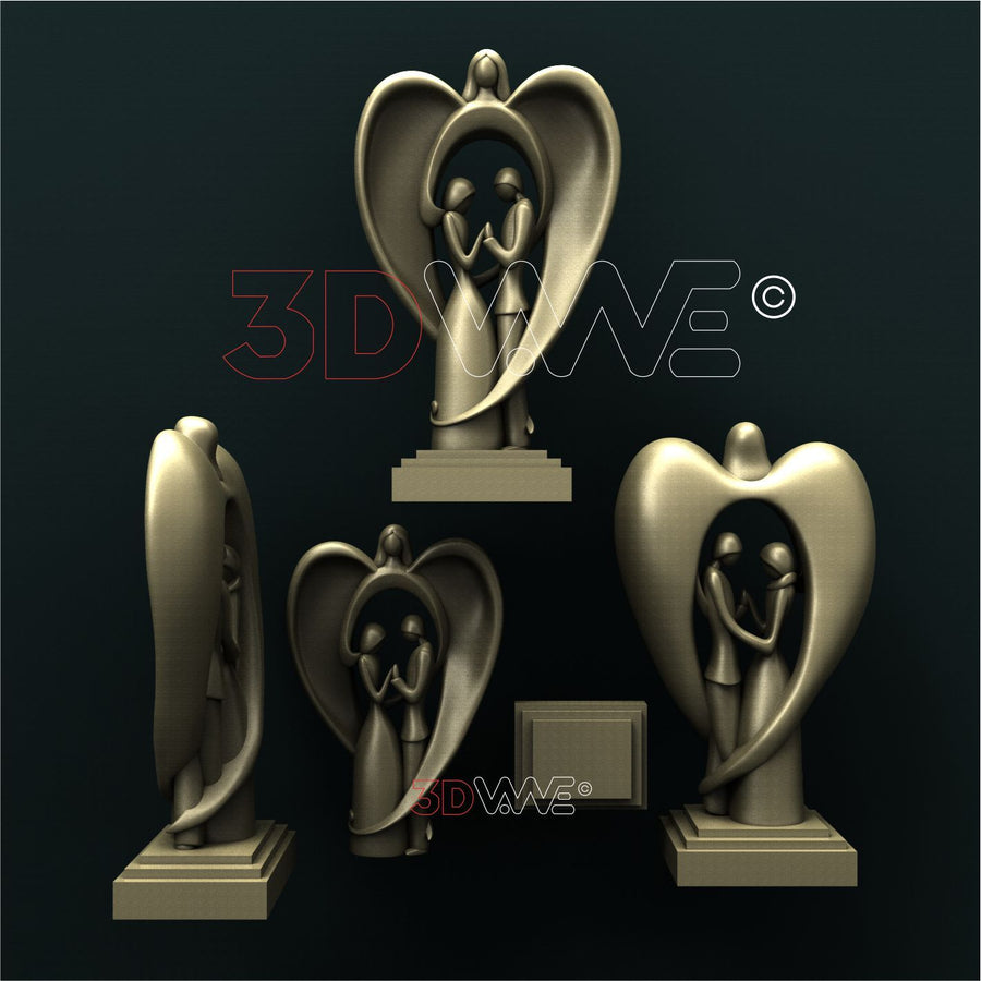 ANGEL AND A COUPLE 3DWave