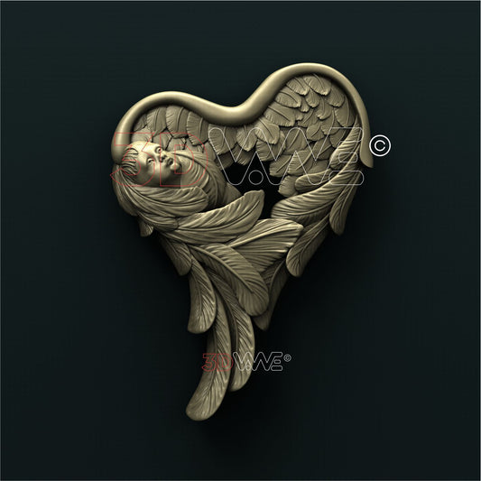 ANGEL BABY 3D STL 3DWave