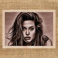 Thumbnail for ANGELINA JOLIE laser-ready file 3DWave.us