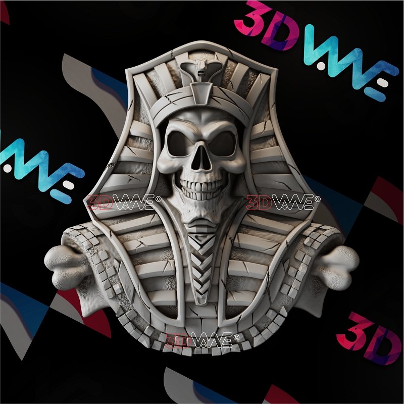 ANUBIS SKULL 3d stl 3DWave.us