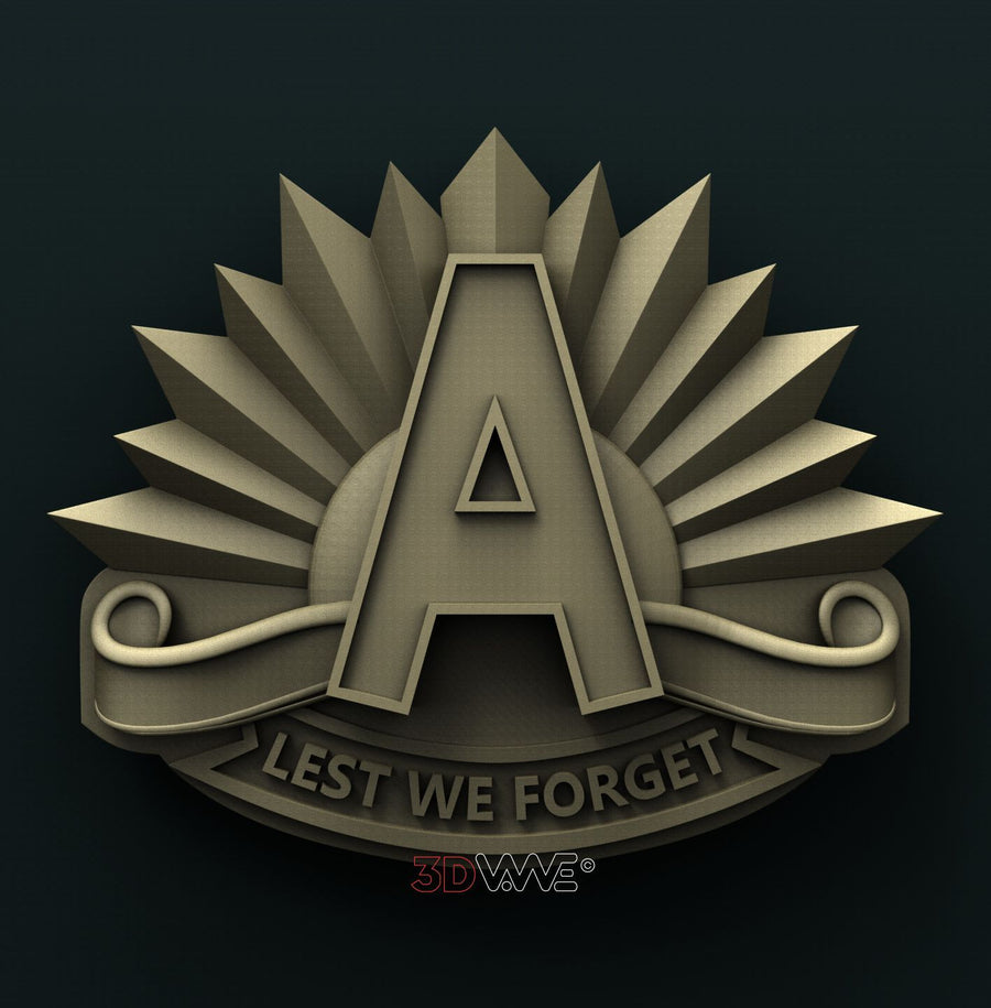 ANZAC 3D STL 3DWave
