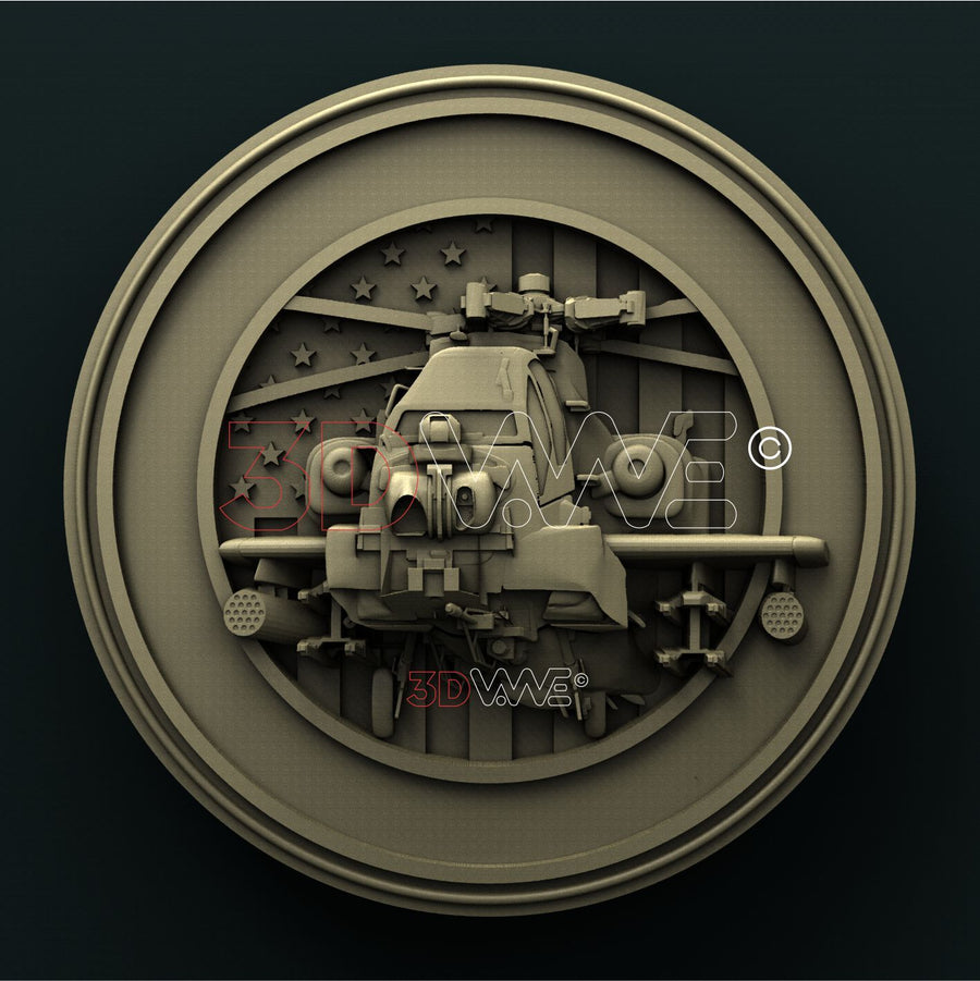 APACHE 3D STL 3DWave