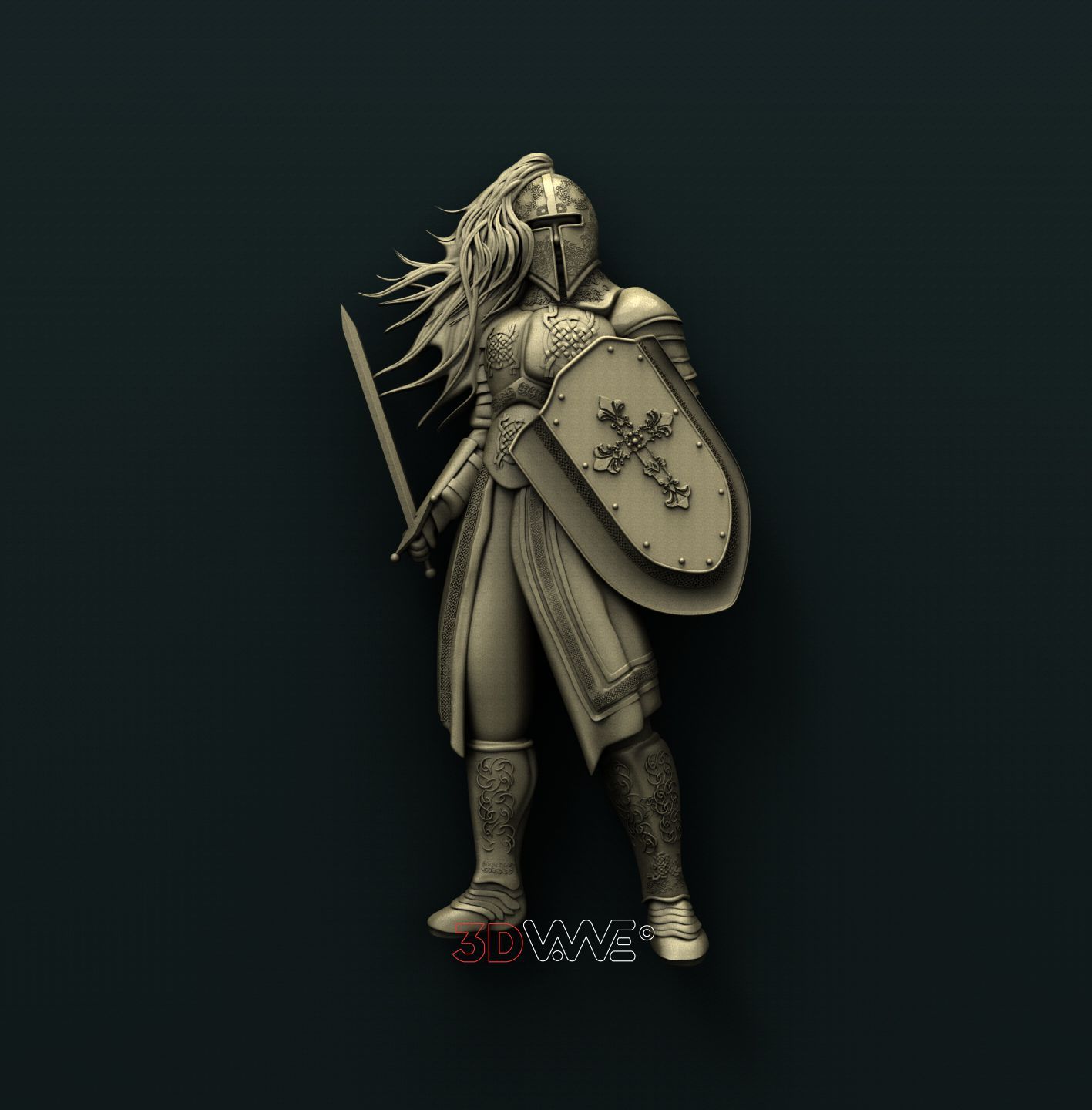 ARMOR OF GOD 3D STL 3DWave