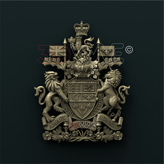 ARMS OF CANADA 3D STL 3DWave