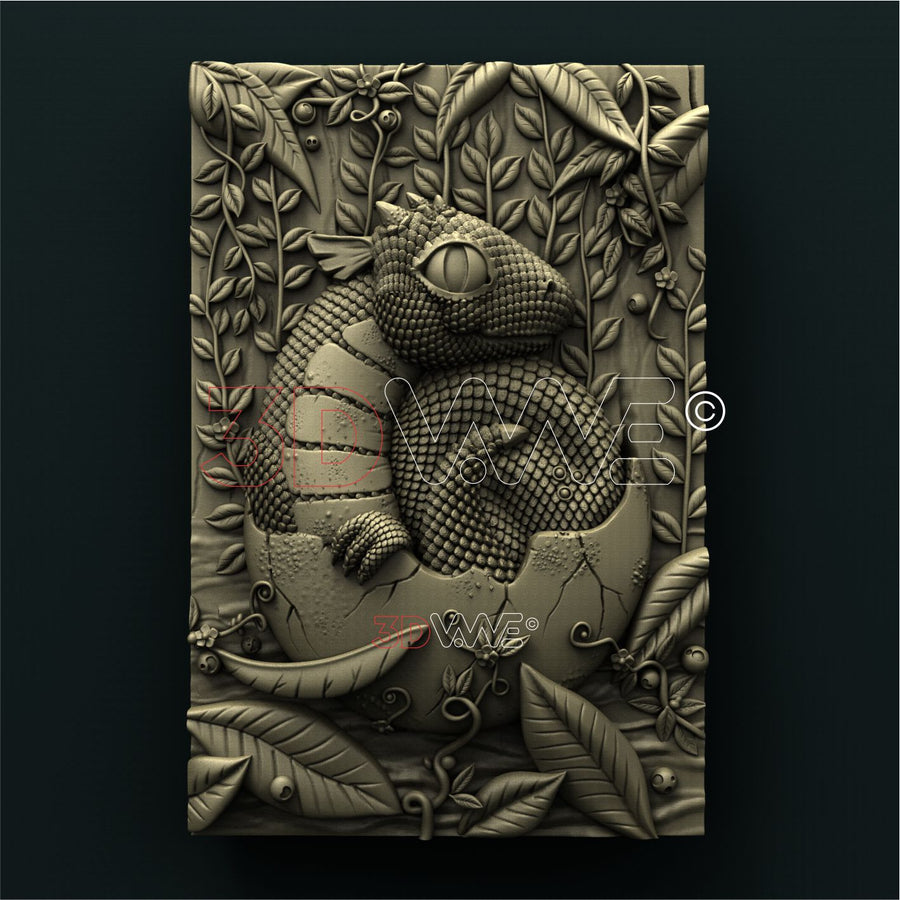 BABY DRAGON 3D STL 3DWave