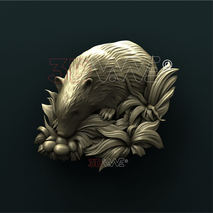 BADGER 3D STL 3DWave