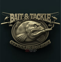Thumbnail for BAIT AND TACKLE 3D STL 3DWave