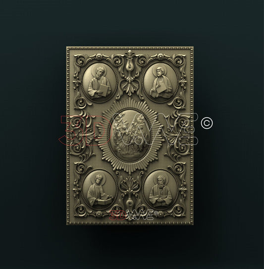 BAPTISM OF THE CHRIST 3D STL 3DWave