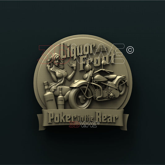 BAR SIGN 3d stl 3DWave