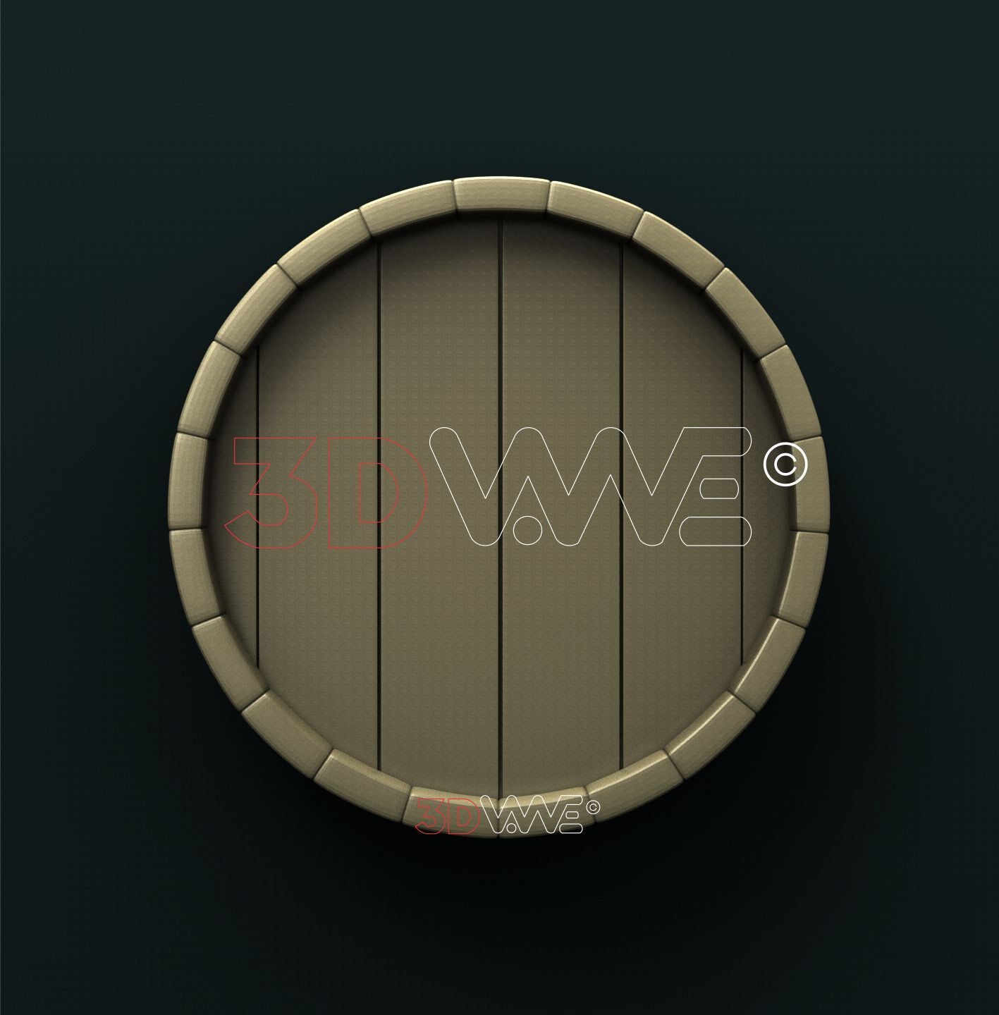 BARREL 3D STL 3DWave
