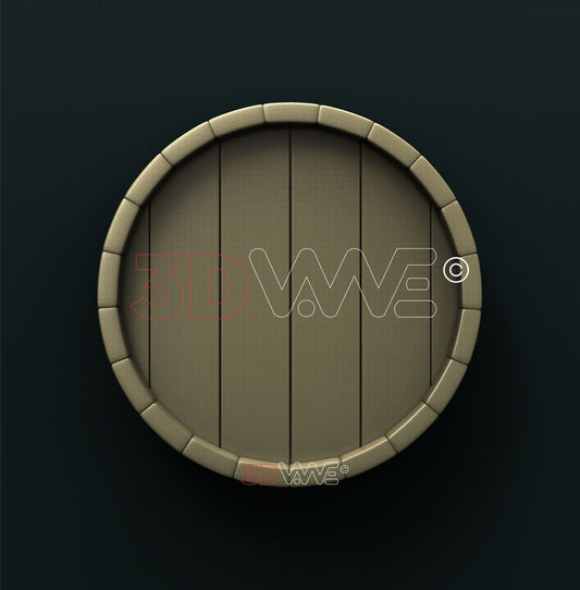 BARREL 3D STL 3DWave