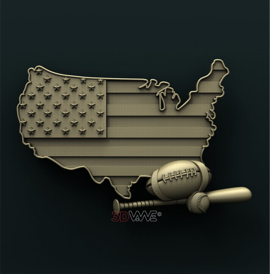 BASEBALL 3D STL 3DWave