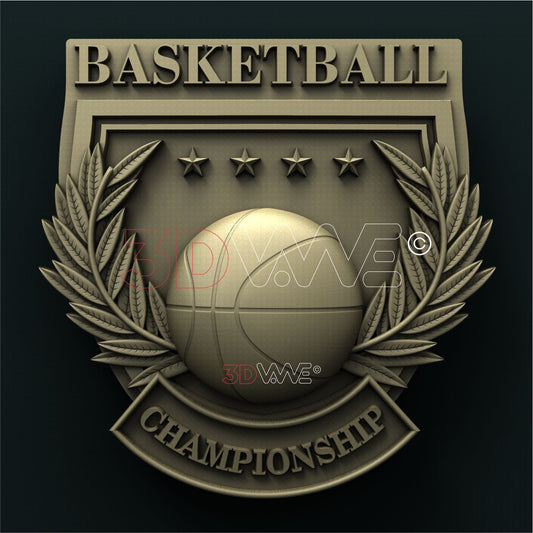 BASKETBALL 3D STL 3DWave