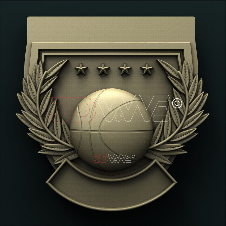BASKETBALL 3D STL 3DWave