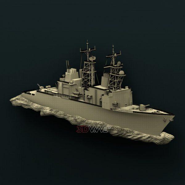 BATTLE SHIP 3D STL 3DWave