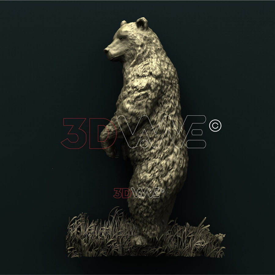BEAR 3D STL 3DWave