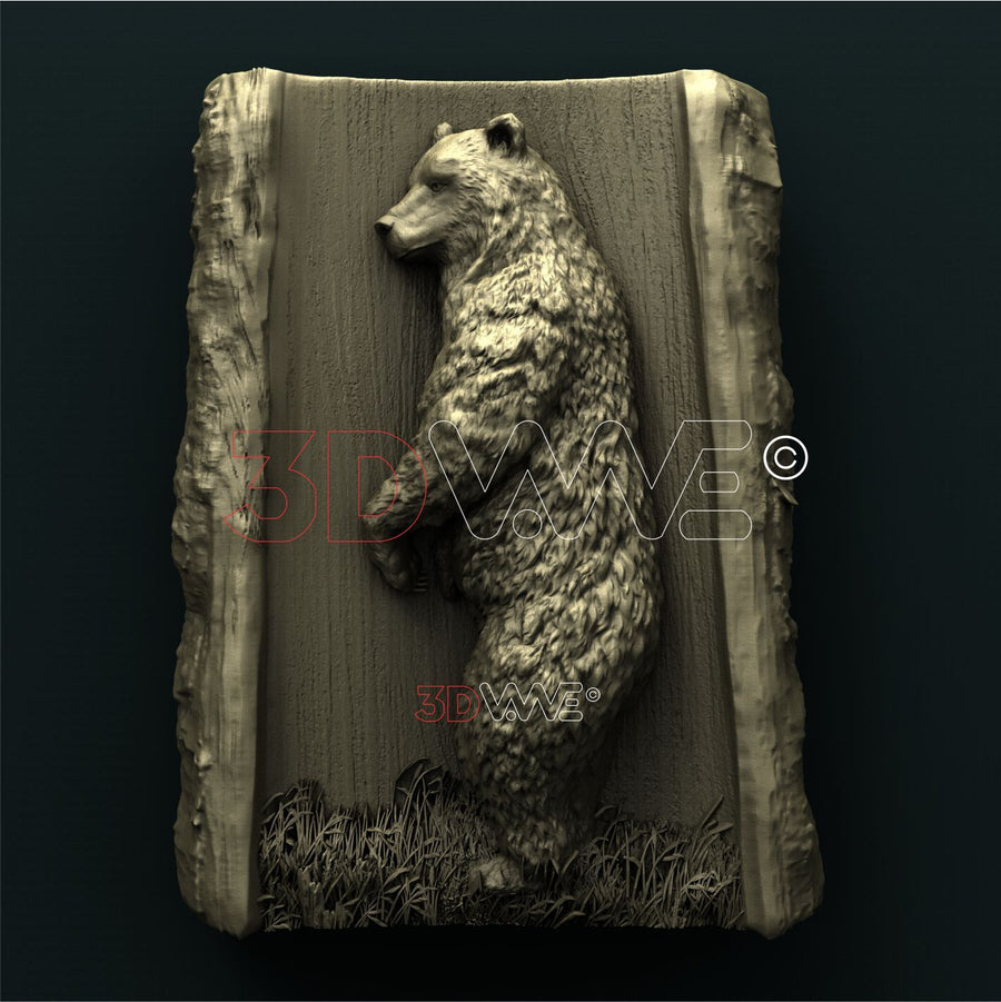 BEAR 3D STL 3DWave