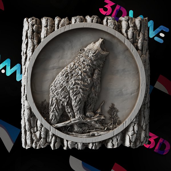 BEAR 3d stl - 3DWave.us