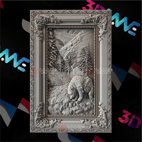 BEAR 3d stl 3DWave.us