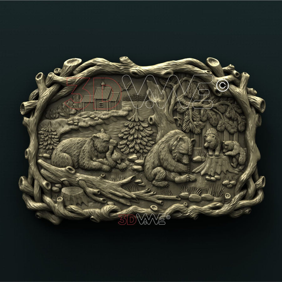 BEARS - PREORDER 3D STL 3DWave