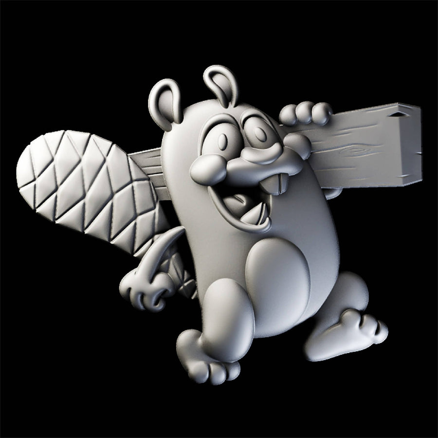 Beaver 3d stl Robert