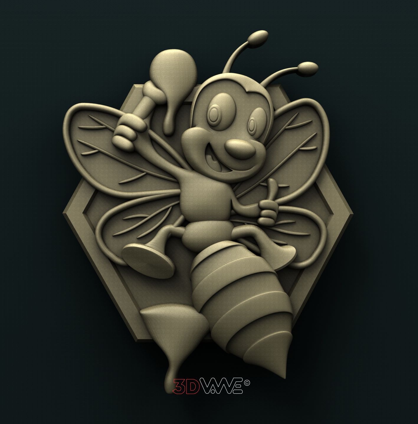 BEE 3D STL 3DWave