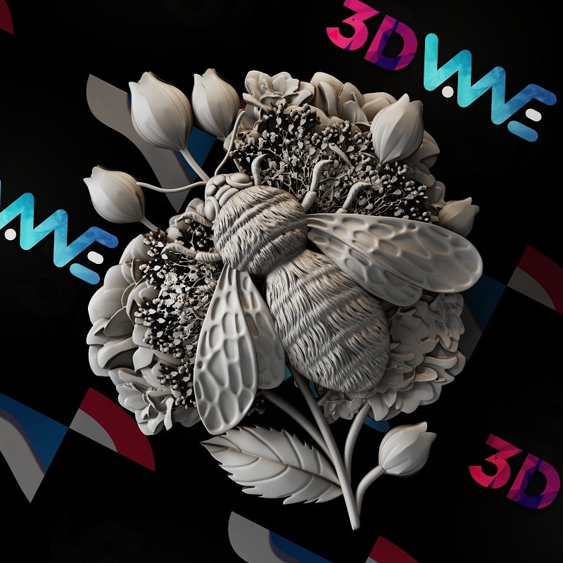BEE 3d stl - 3DWave.us