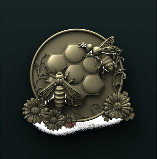 BEES 3D STL 3DWave