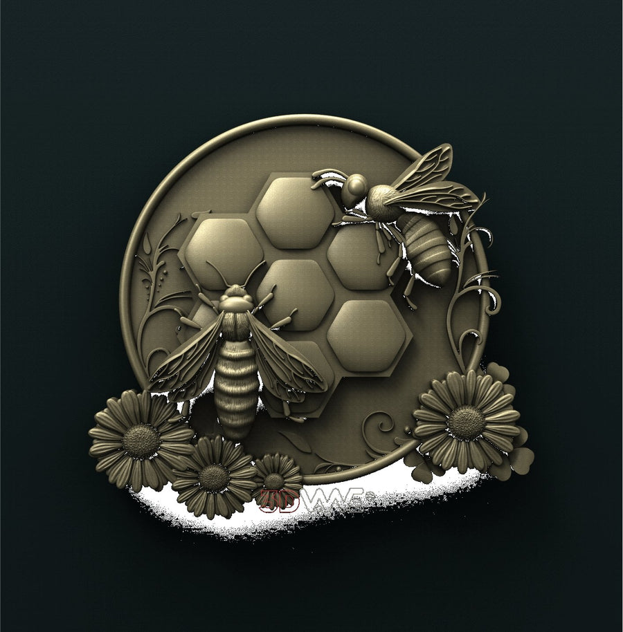 BEES 3D STL 3DWave