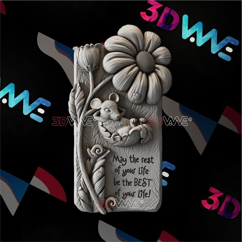 BEST WISHES 3d stl 3DWave.us