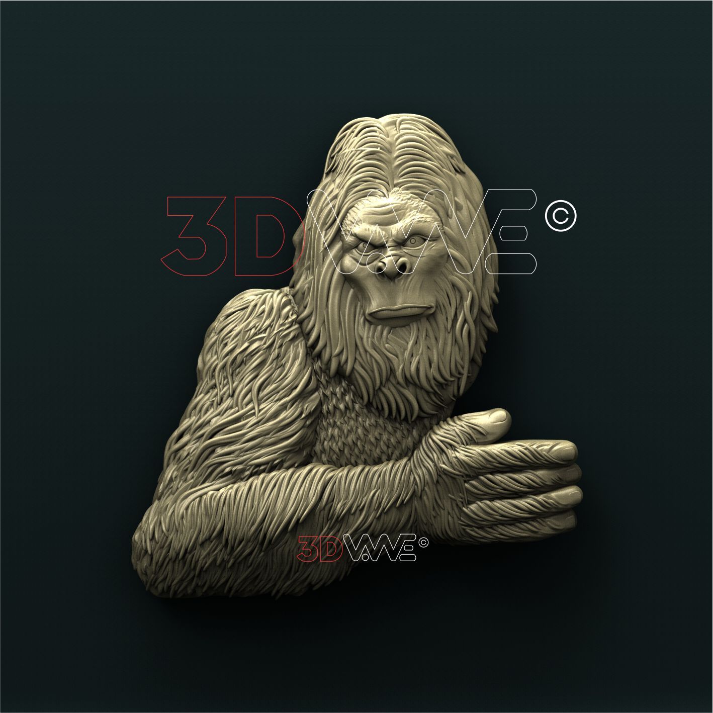 BIGFOOT 3D STL 3DWave