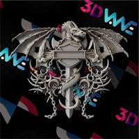 Thumbnail for BIKERS DRAGON 3d stl 3DWave.us