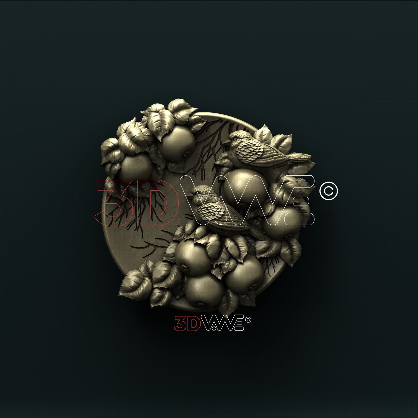 BIRDS 3D STL 3DWave